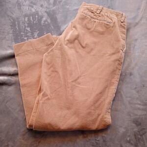 Polo Ralph Lauren Mens 36 Stretch Classic Fit Corduroy Pants Brown Chinos Preppy